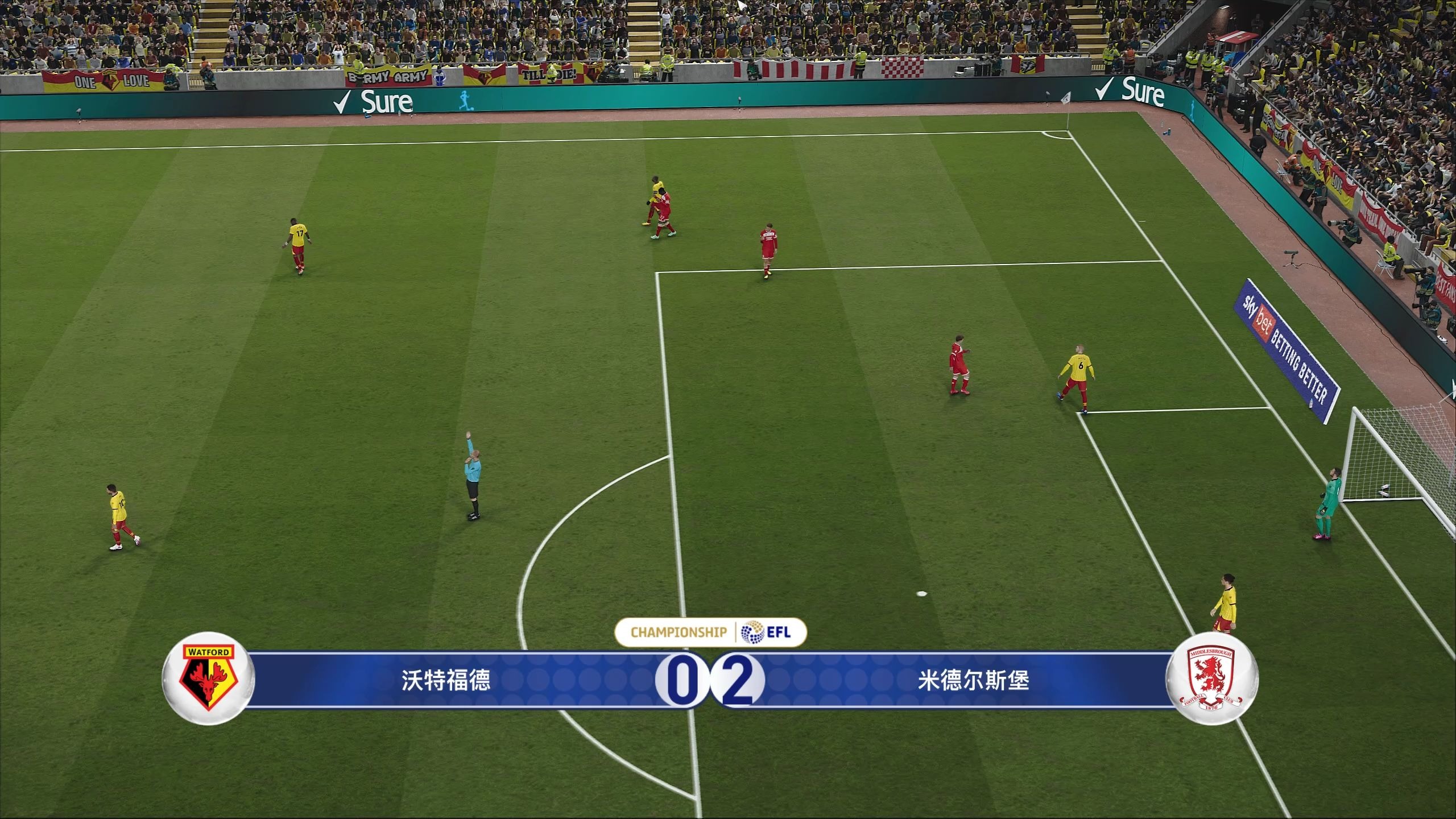 沃特福德客场险胜,实现胜利保级 沃特福德客场险胜,实现胜利保级