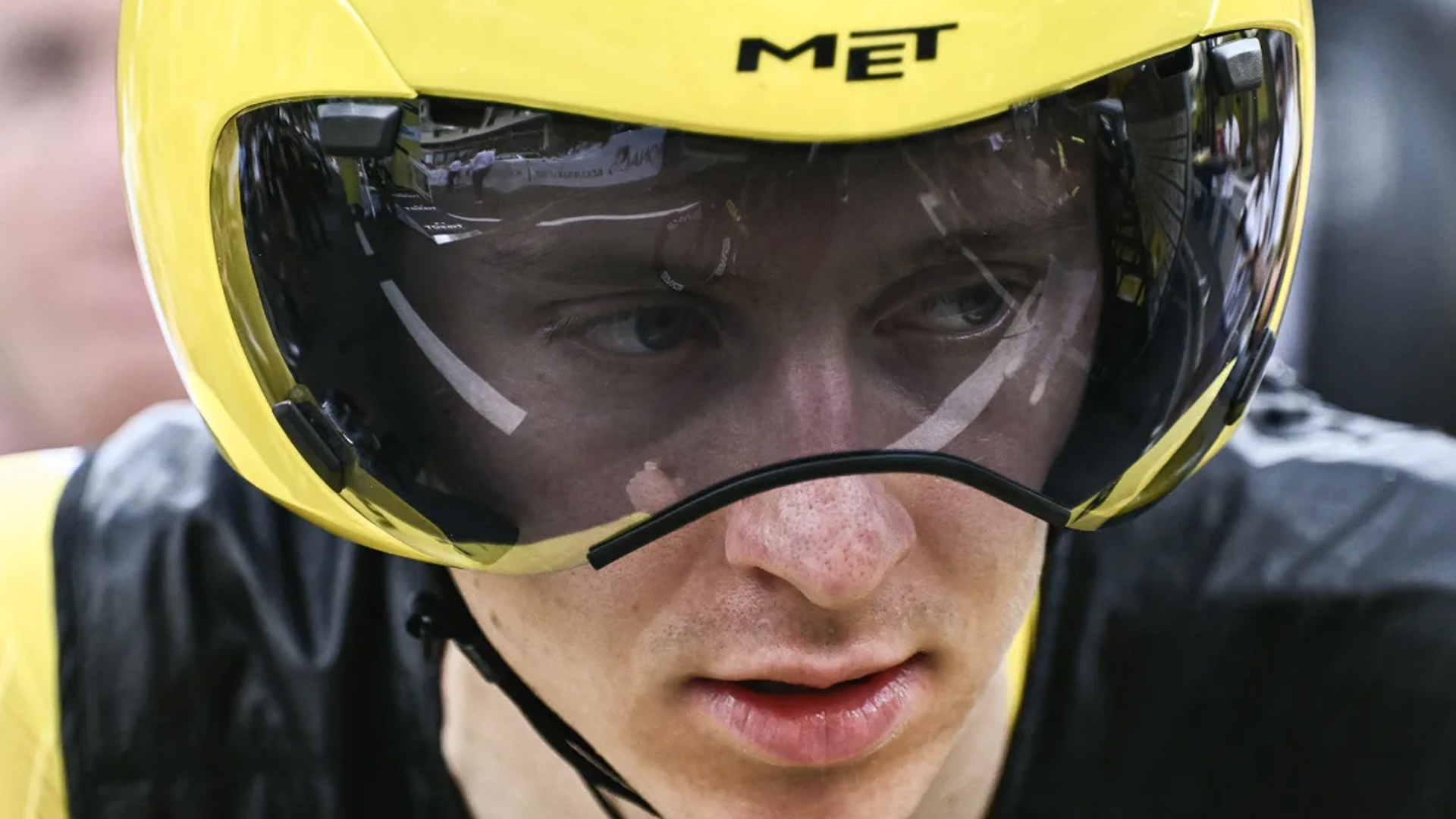 斯洛文尼亚自行车选手速度惊人